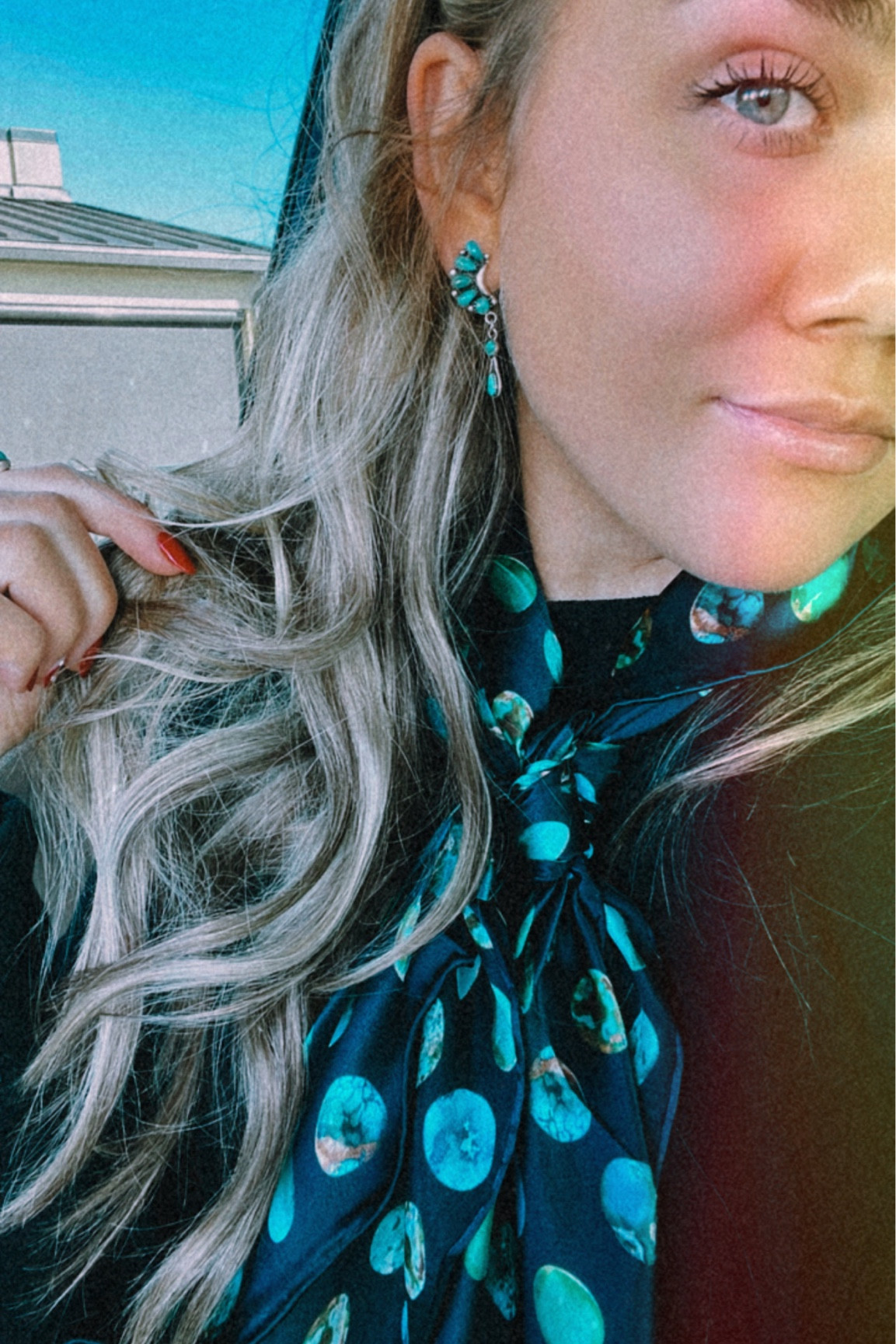 Turquoise Jewelry 
Turquoise Wild Rag
