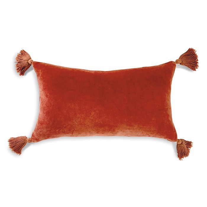 Velvet Tassles Decorative Pillow, 12" x 20" | Bloomingdale's (US)