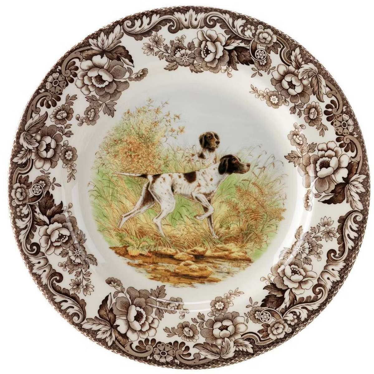 Spode Woodland 8” Dinner Plate, Perfect For Thanksgiving And Other Special Occasions, Made In E... | Target