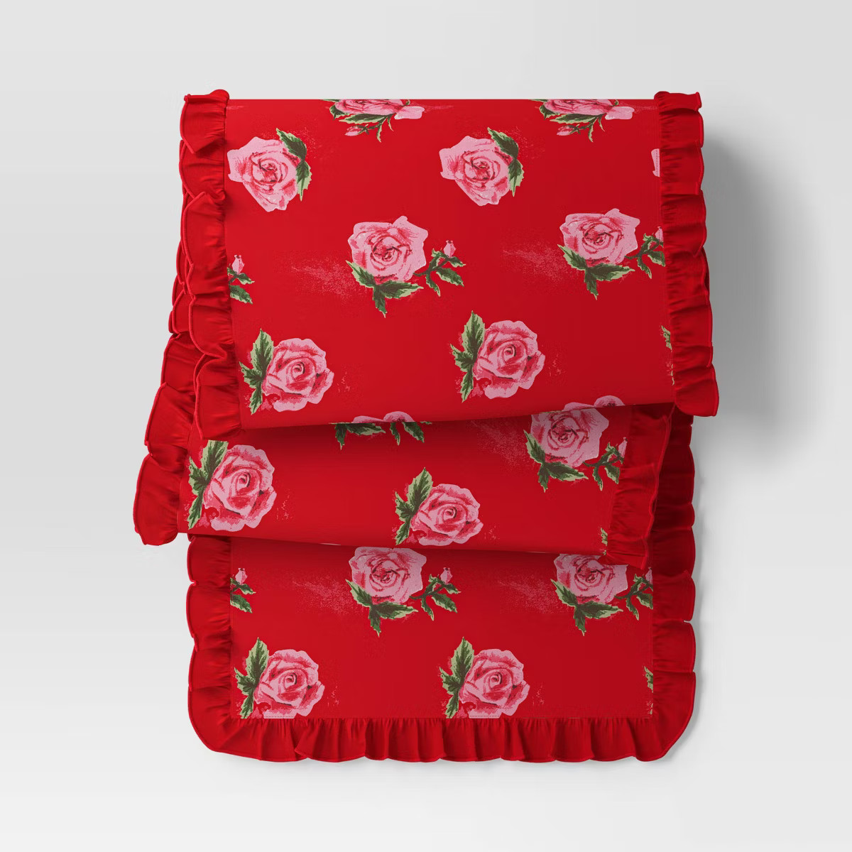 72"x14" Roses Table Runner - Threshold™ | Target