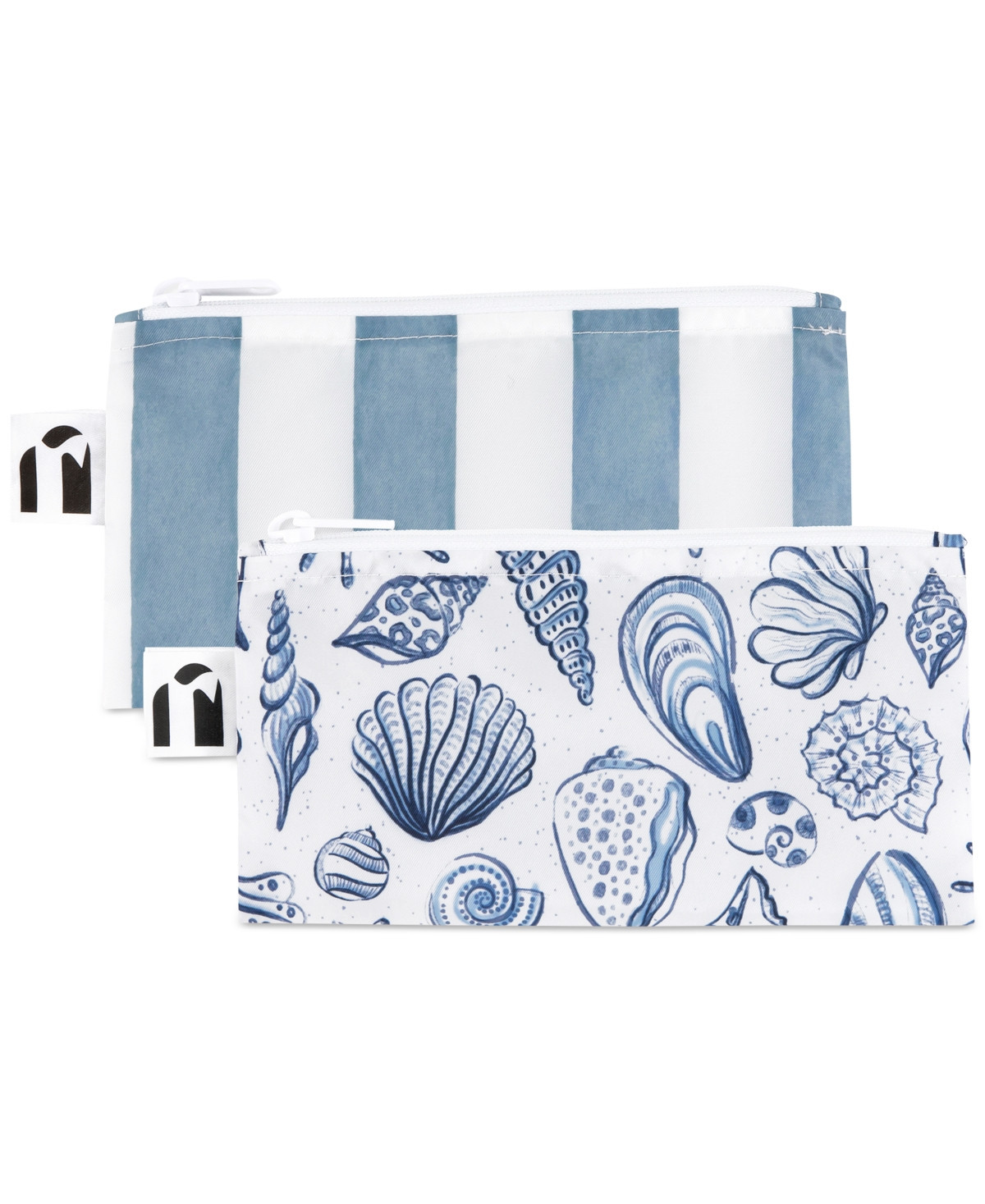 Bumkins Shells Small Snack Bags, 2 Pack - Navy | Macy's