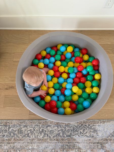 This ball pit is a playroom must have! Such a fun sensory activity for any play area & small enough it doesn’t take up too much space. (This is 200 balls)

Playroom must haves
Play area ideas
Sensory activities
Kid toy, toddler toys


#LTKBaby #LTKKids