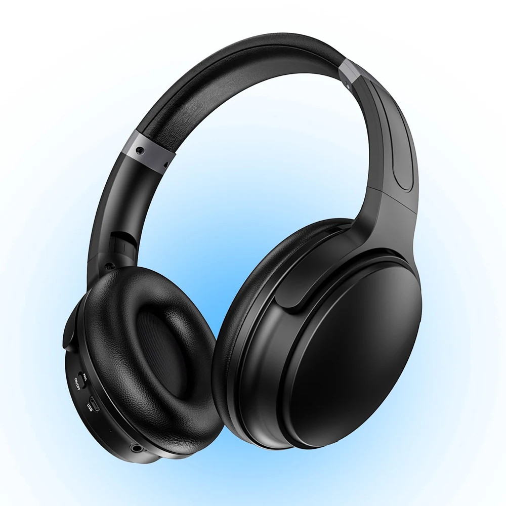 TOPVISION Noise Cancelling Headphones Wireless Bluetooth Headphones with Clear Calls Deep Bass Foldable Headphone | TOPVISION Q8 | Lowe's