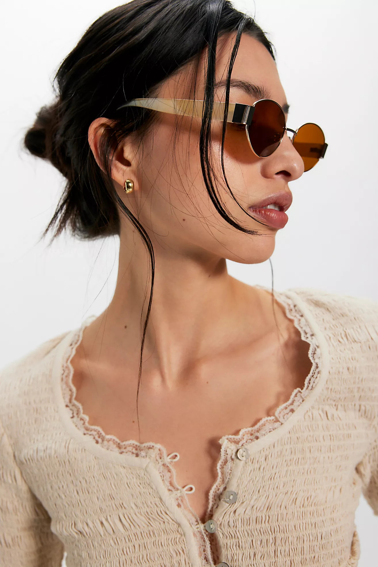 Spencer Round Sunglasses | Free People (Global - UK&FR Excluded)