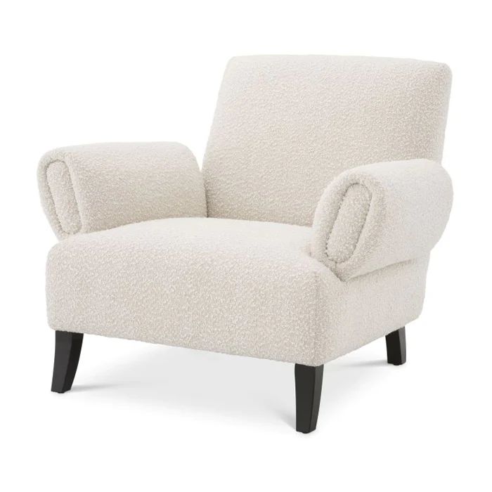 Eichholtz Fausto Armchair White | Olivia's