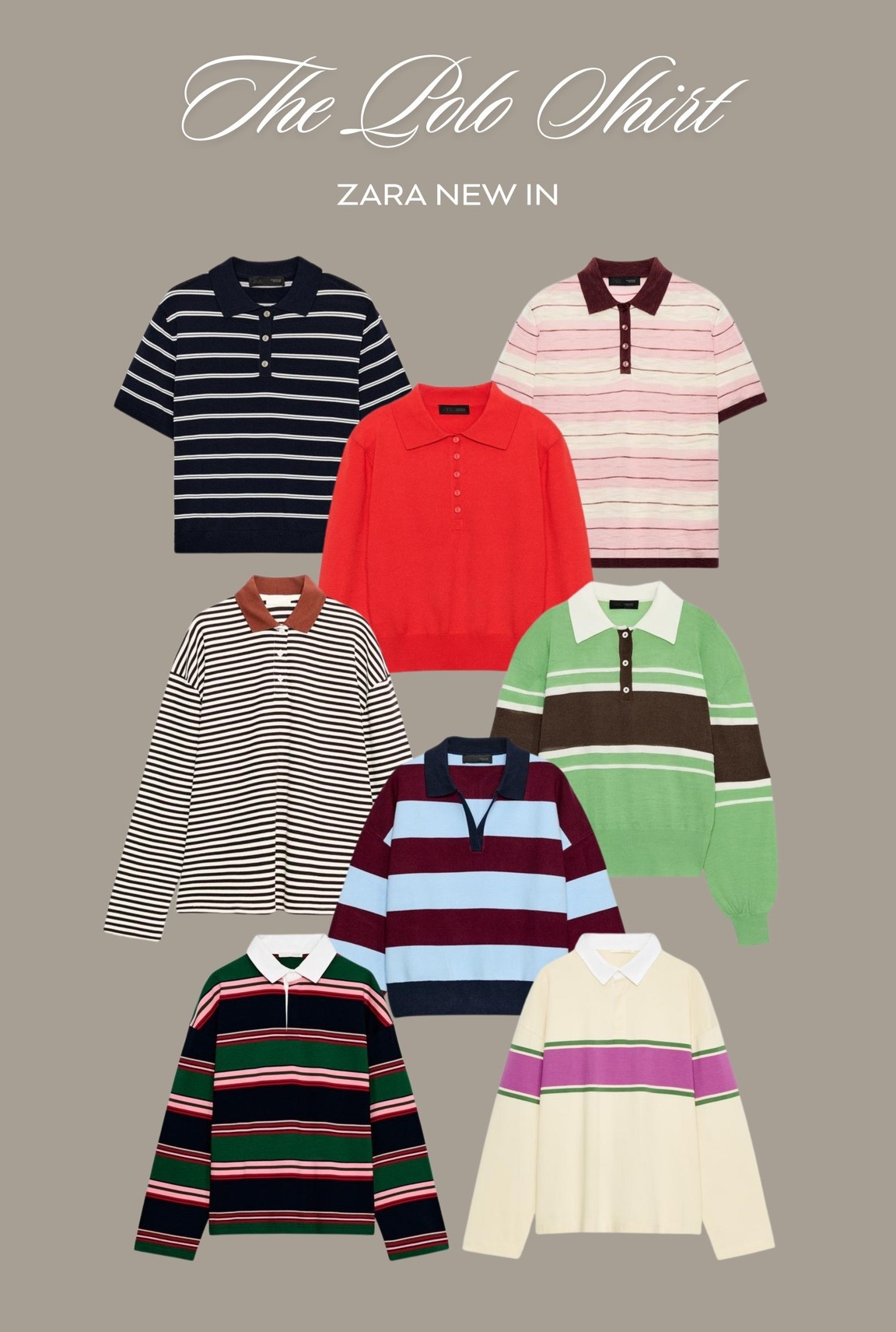 The polo shirt edit 🫶

Zara new in, transitional style, sporty style, autumn fashion

#LTKautumn #LTKuk