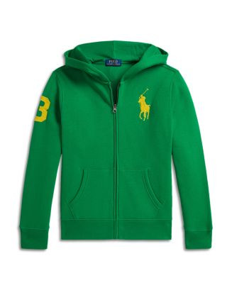 Boys' Big Pony Fleece Full Zip Hoodie & Jogger Pants - Big Kid | Bloomingdale's (AU)