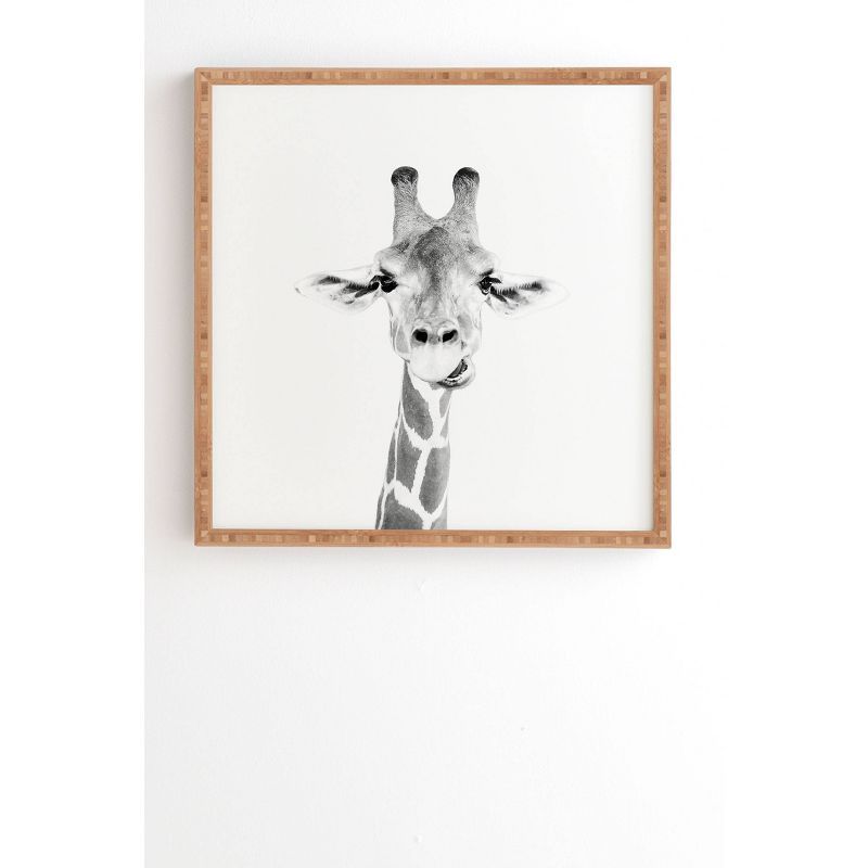Sisi and Seb Happy Giraffe Framed Wall Art - Deny Designs | Target