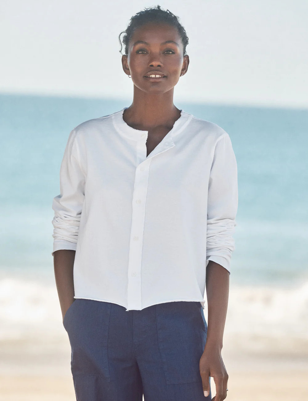 JACKIE White, Vintage Jersey | Frank & Eileen