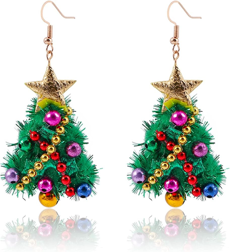 Gingerbread Earrings for Women Christmas Earrings Dangle Holiday Earrings Christmas Jewelry | Amazon (US)