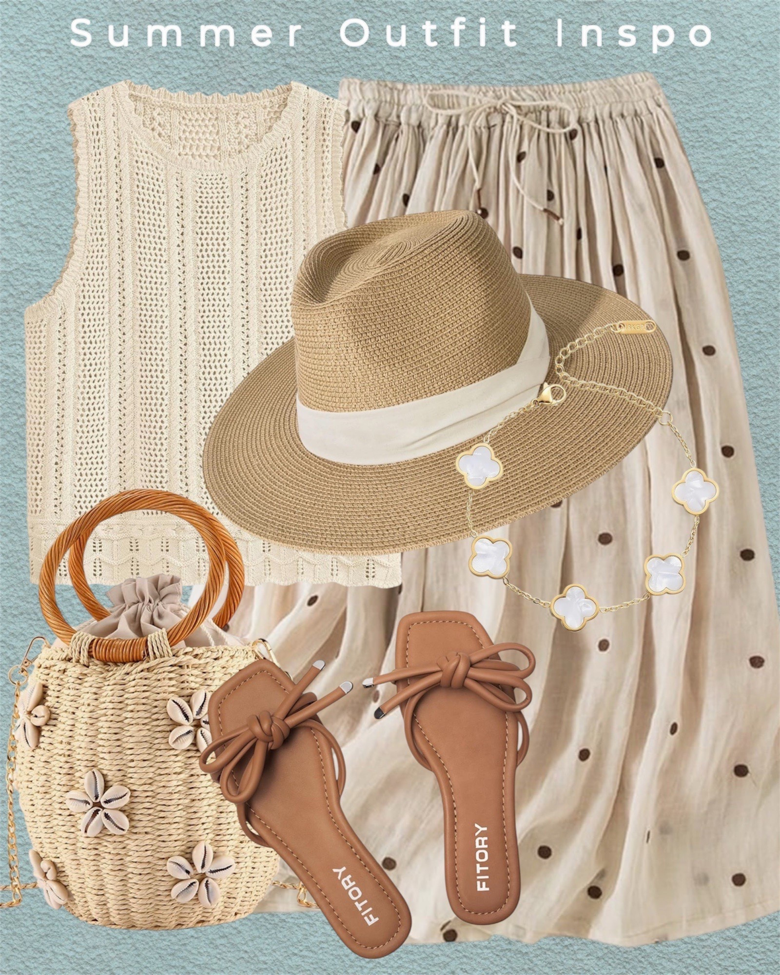A cute summer outfit for a day at the farmers’ market or brunch with the girls. 




Amazon outfit, summer fashion, summer finds, Beach bag, beach hat, straw hat, c
Vacation outfit, casual outfit 

#LTKItBag #LTKShoeCrush #LTKFindsUnder50

#LTKSeasonal #LTKSaleAlert #LTKootd