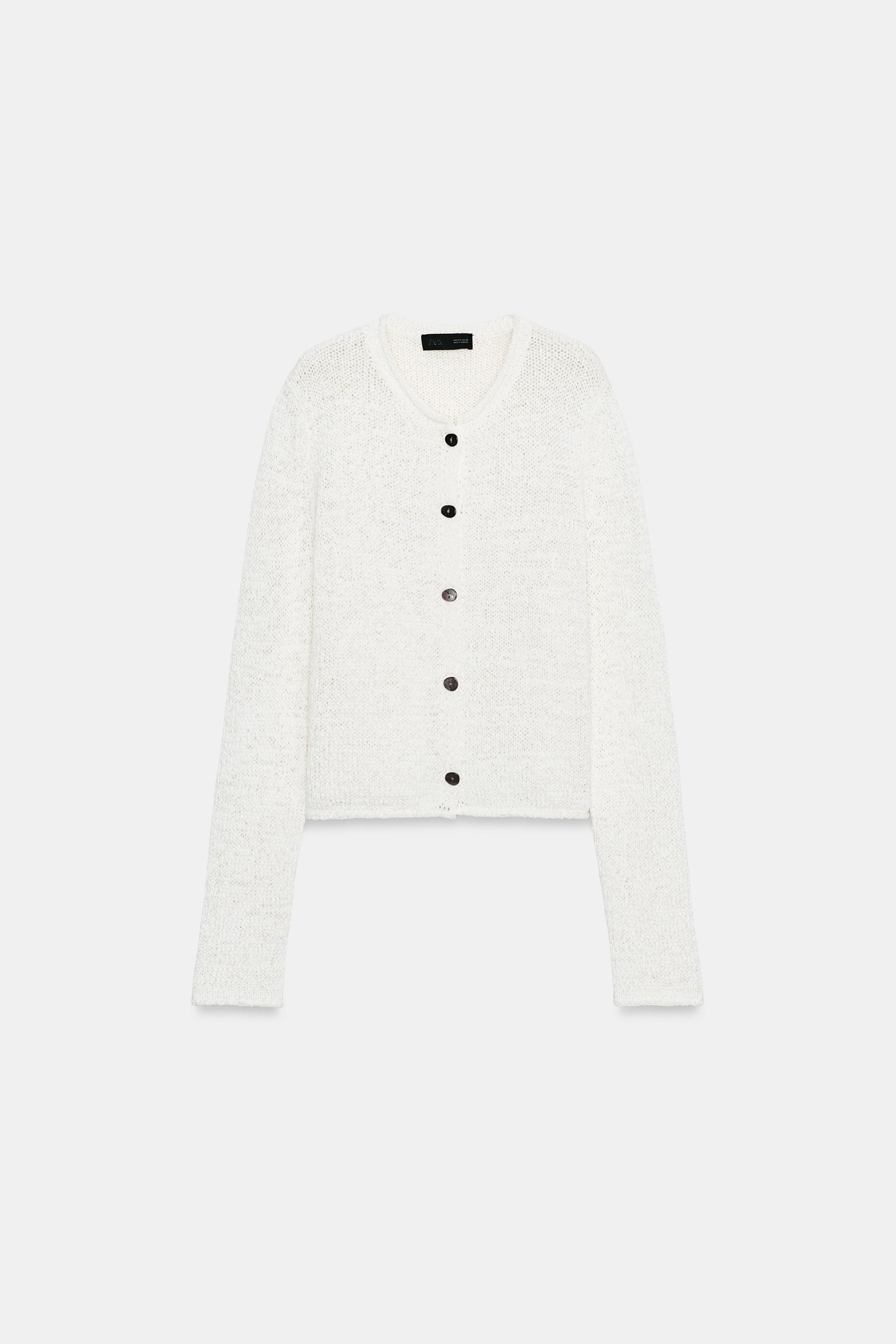 CHUNKY KNIT CARDIGAN | Zara US