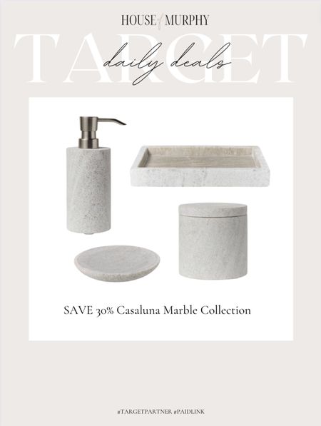 Last day to save 30% off of my favorite marble bathroom accessories!

#LTKsalealert #LTKhome #LTKfindsunder50