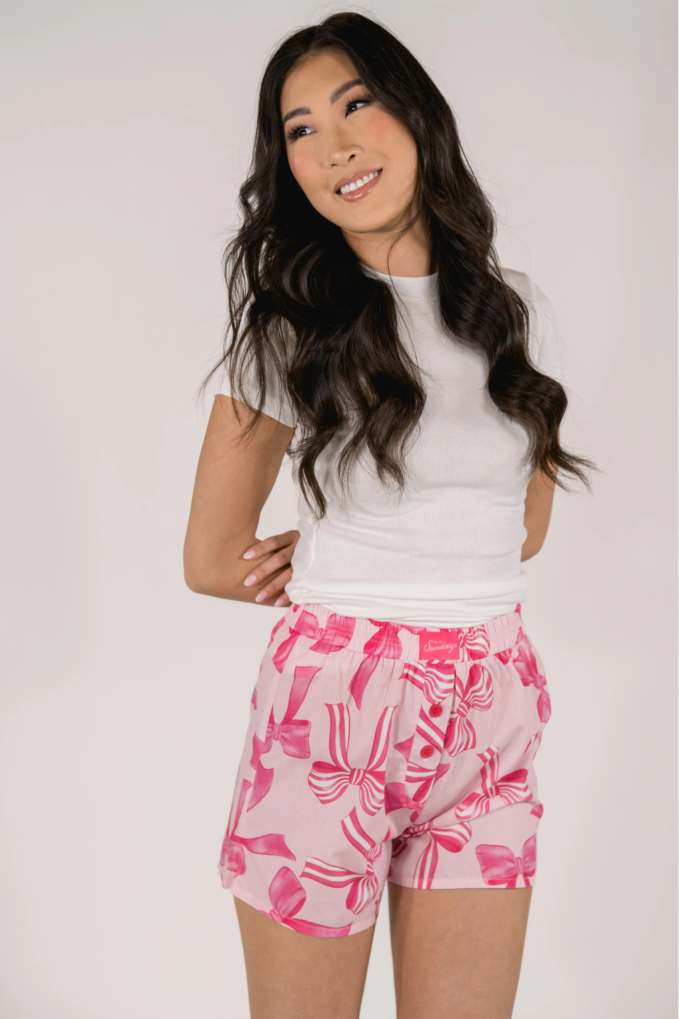 Bubblegum Bows Boxer Short | In My Sundays