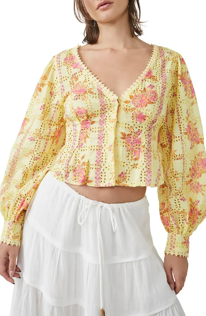 Blossom Eyelet Top | Nordstrom Rack