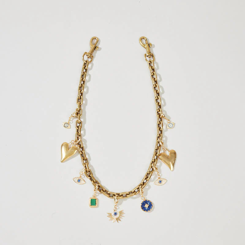 Story Chain Bag Charm- Lucky Evil Eye | Parker Thatch
