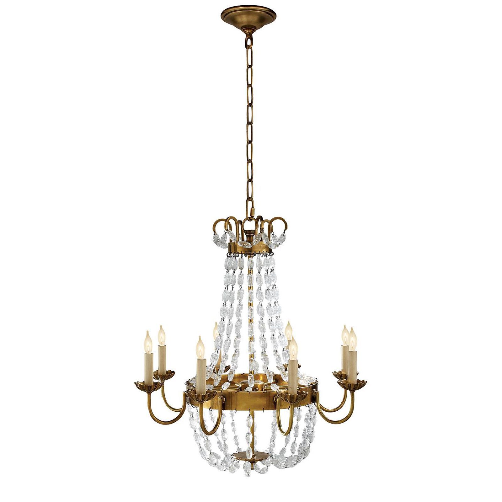 E. F. Chapman Paris Flea Market 24 Inch 8 Light Chandelier by Visual Comfort and Co. | Capitol Lighting 1800lighting.com