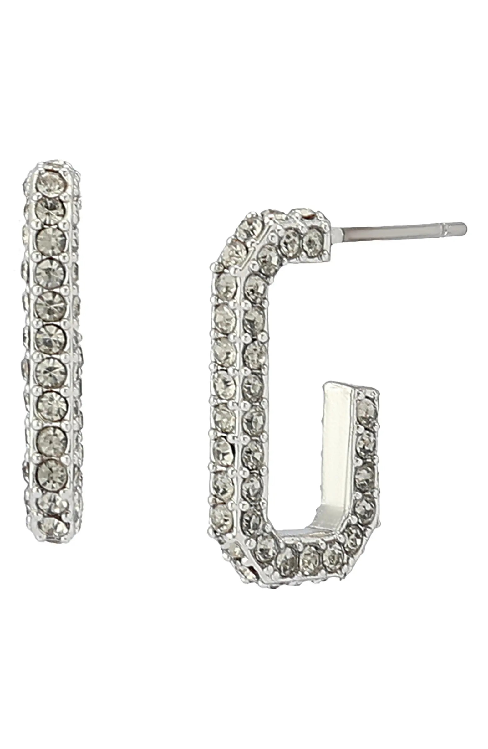 Lori Pavé Huggie Hoop Earrings | Nordstrom