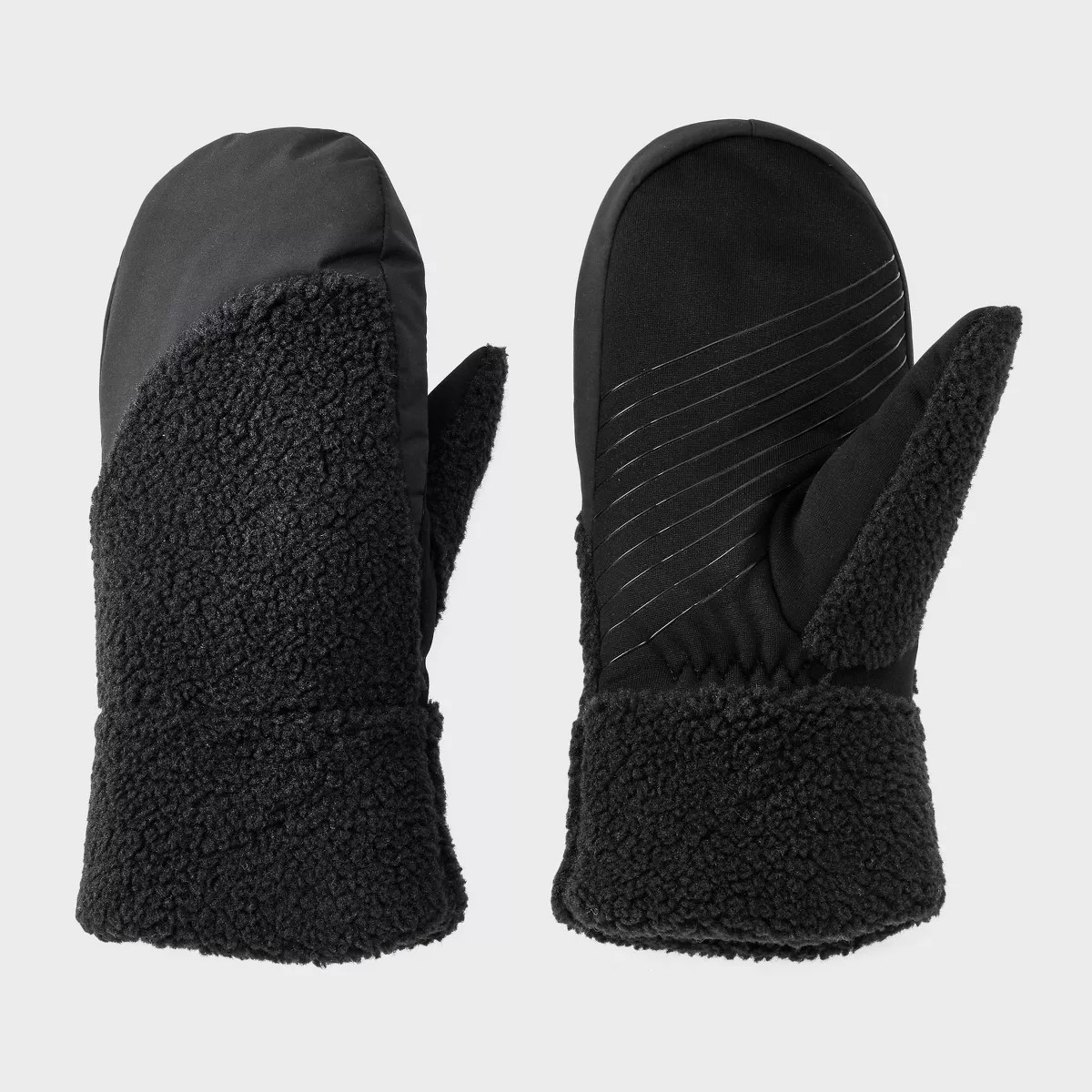 Faux Shearling Puffer Mittens - All In Motion™ | Target