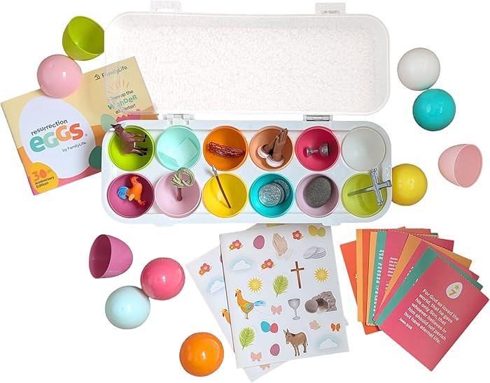 FAMILYLIFE Resurrection Eggs 30th Anniversary Edition – 12-Piece Set with Booklet & Religious F... | Amazon (US)