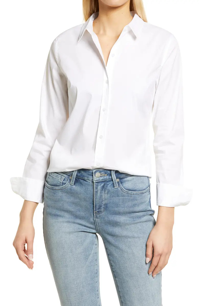 Nordstrom Classic Poplin Shirt | Nordstrom | Nordstrom