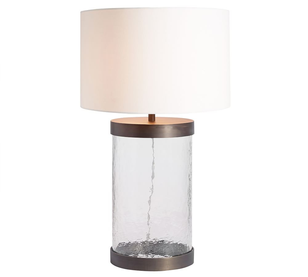 Murano Metal &amp; Glass Table Lamp | Pottery Barn (US)