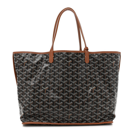 GOYARD Goyardine Reversible Anjou PM Black Gold | FASHIONPHILE (US)