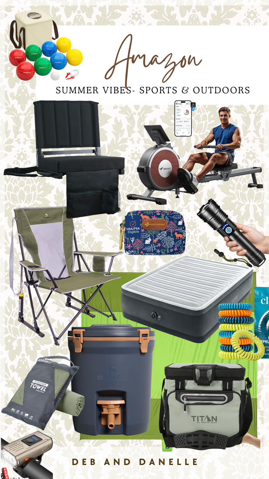 Check out these summer sports and outdoors favorites, from camping chairs to flashlights and more! Perfect for a day at the beach or in the park. 

 #LTKSeasonal