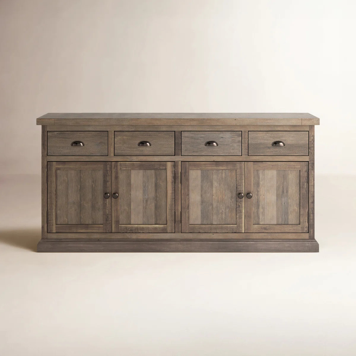 Rosalind Wheeler Kinston 74" Wide Solid Wood Sideboard & Reviews | Birch Lane | Birch Lane