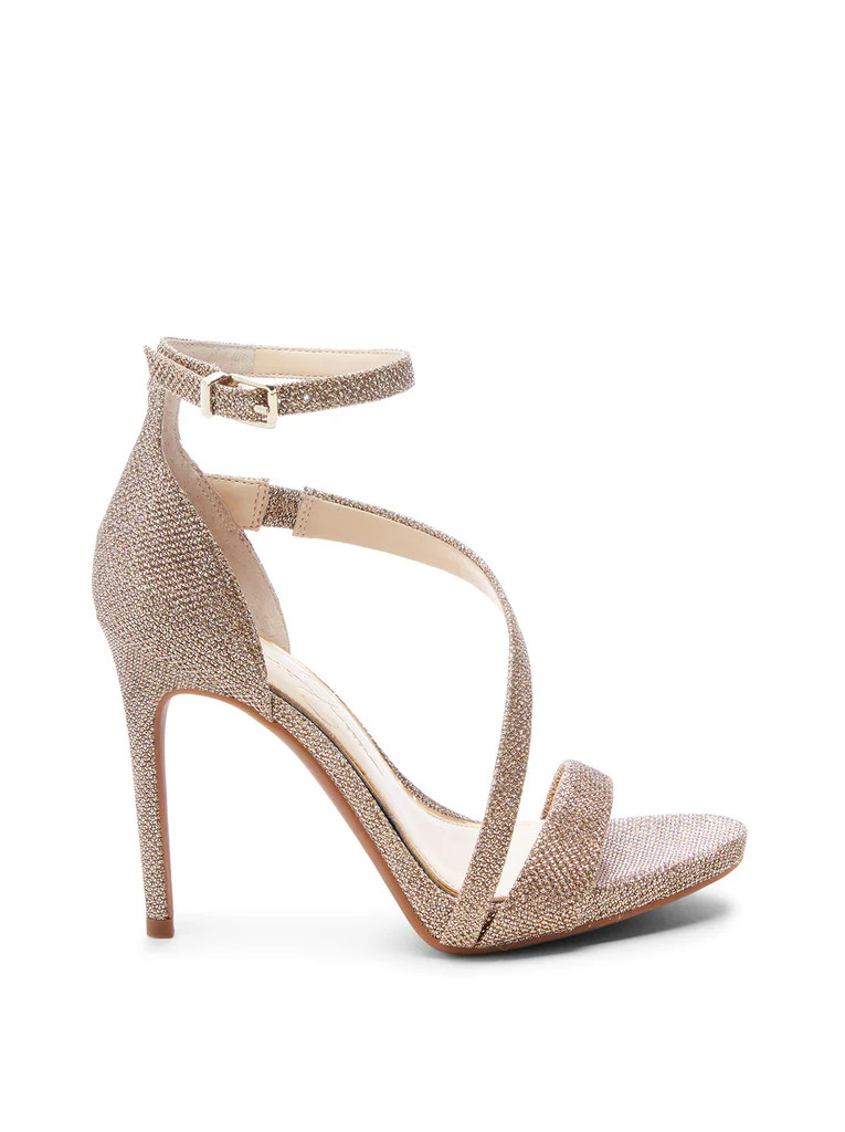 Rayli High Heel Sandal in Gold | Jessica Simpson E Commerce