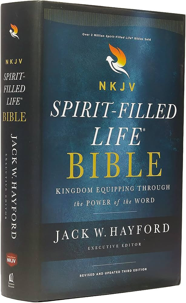 NKJV, Spirit-Filled Life Bible, Third Edition, Hardcover, Red Letter, Comfort Print: Kingdom Equi... | Amazon (US)