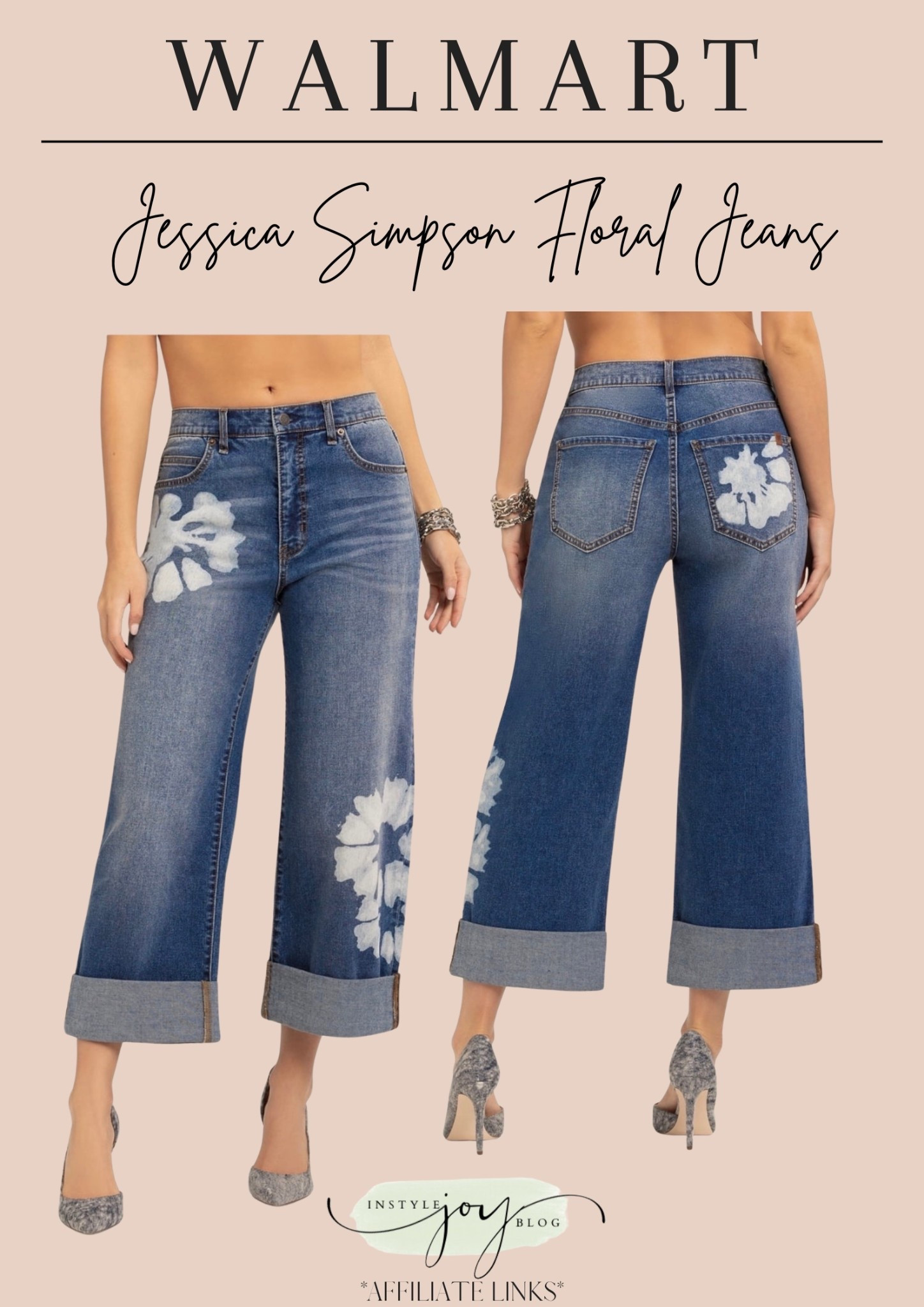 Walmart Jessica Simpson Women's and Women's Plus Zinnia Boyfriend Jeans, 25" Inseam, Sizes 2-24

#LTKootd #LTKFindsUnder50 #LTKSeasonal