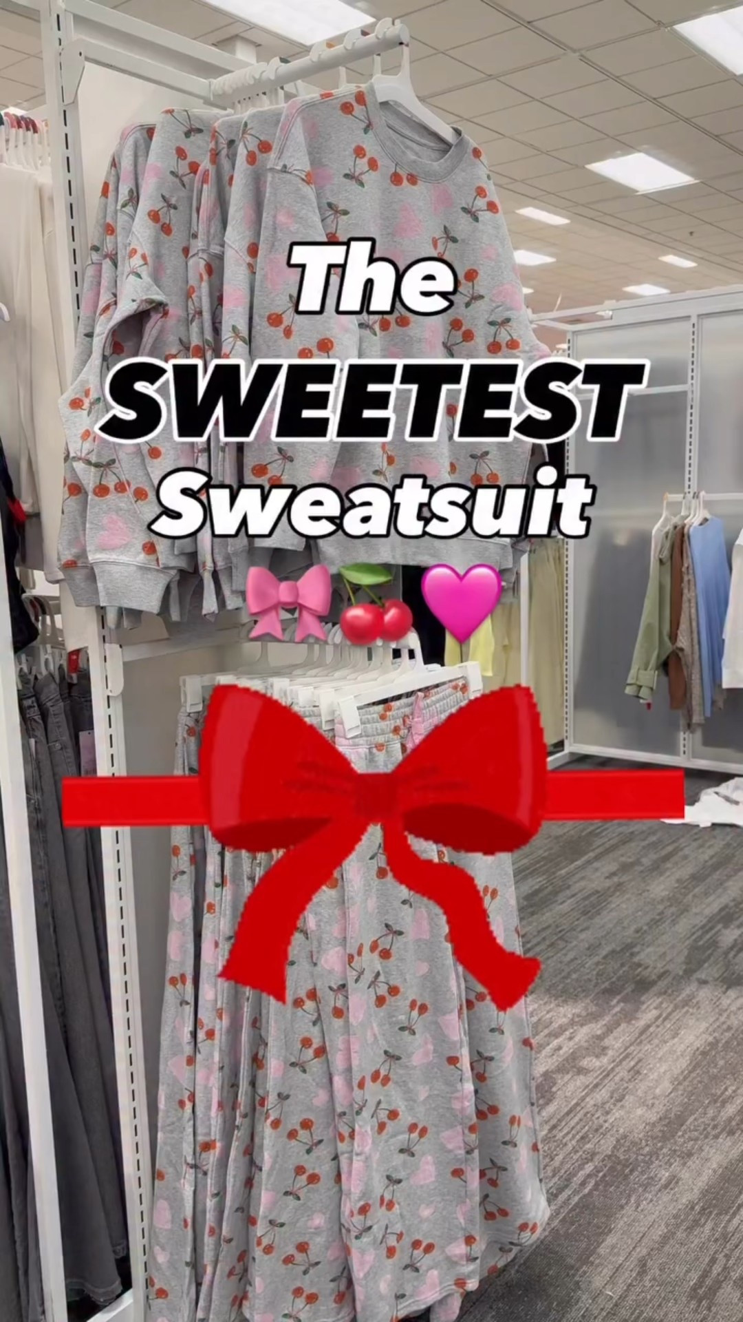 Y’all…the SWEETEST little sweatsuit just hit the sales floor at my local Target store and it was an immediate “add to cart” moment!  I mean it’s got cherries, hearts and bows…can it be any sweeter?! 

* Sweatshirt - $25
* Sweatpants - $25

#target #pink #heart #sweet #new

#LTKFindsUnder50 #LTKHoliday #LTKGiftGuide