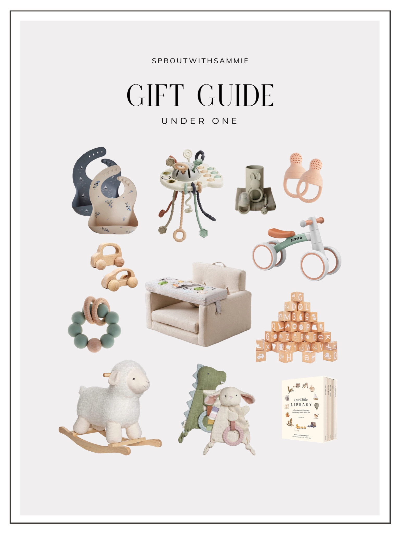 Gift Guide for baby’s first Christmas | Under one | 6 months - 12 months old | Holiday Presents | Kids Toys

#LTKGiftGuide #LTKHoliday #LTKbaby
