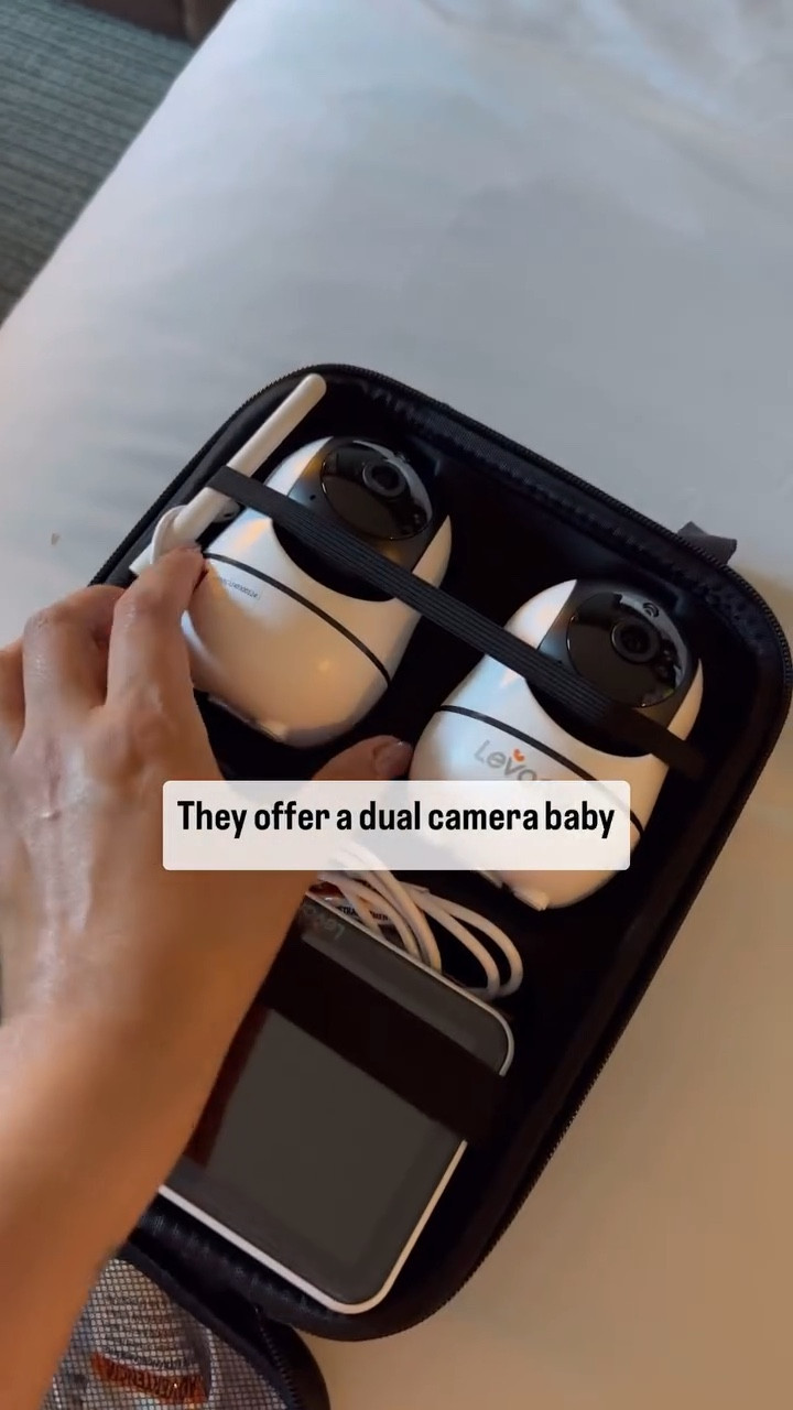 @mylevana sent me their dual camera baby monitor, which I have now used three separate times. It’s been hard for me to find a baby monitor that is easy to use, easy to travel with, and is not too expensive. This one checks all the boxes. #babymonitor #levana #toddlermom #babymom

#LTKBaby #LTKFamily #LTKTravel