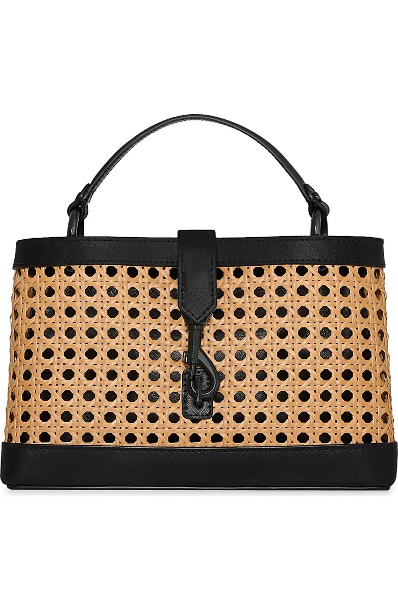 Rebecca Minkoff Megan Top Handle Tote with Caning | Nordstrom | Nordstrom