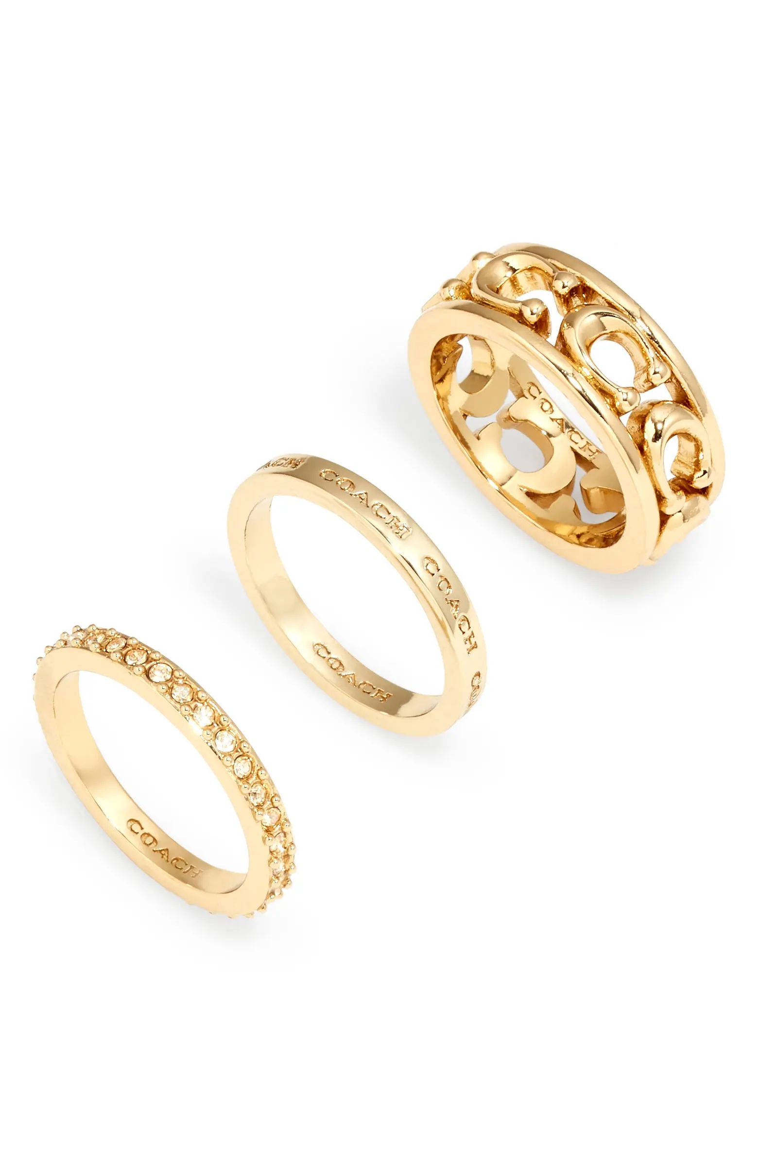 Set of 3 Stackable Rings | Nordstrom