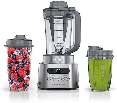 Ninja SS151 TWISTi Blender DUO, High-Speed 1600 WP Smoothie Maker & Nutrient Extractor* 5 Functio... | Amazon (US)