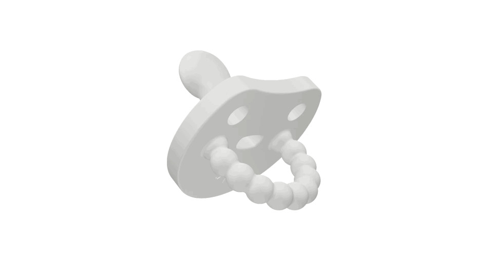 Cutie PAT Smile (0m+) Pacifier + Teether | Ryan and Rose