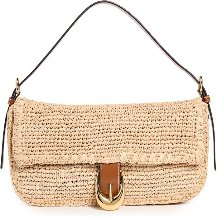 STAUD Women's Harlow Raffia Shoulder Bag | Amazon (US)