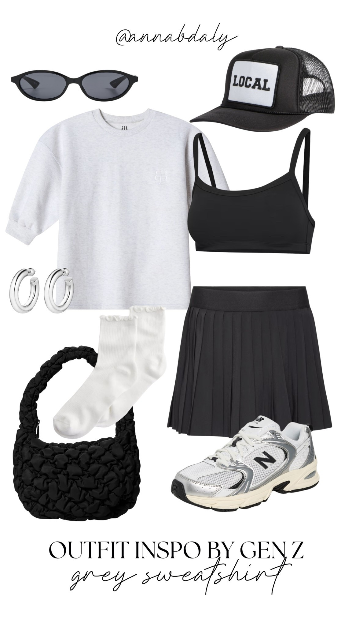 Grey sweatshirt styled by gen z! 

#LTKSeasonal #LTKStyleTip