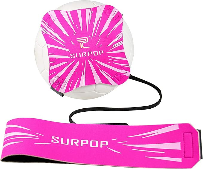 Soccer/Volleyball/Rugby Trainer, Football Kick Throw Solo Practice Training Aid Control Skills Ad... | Amazon (US)