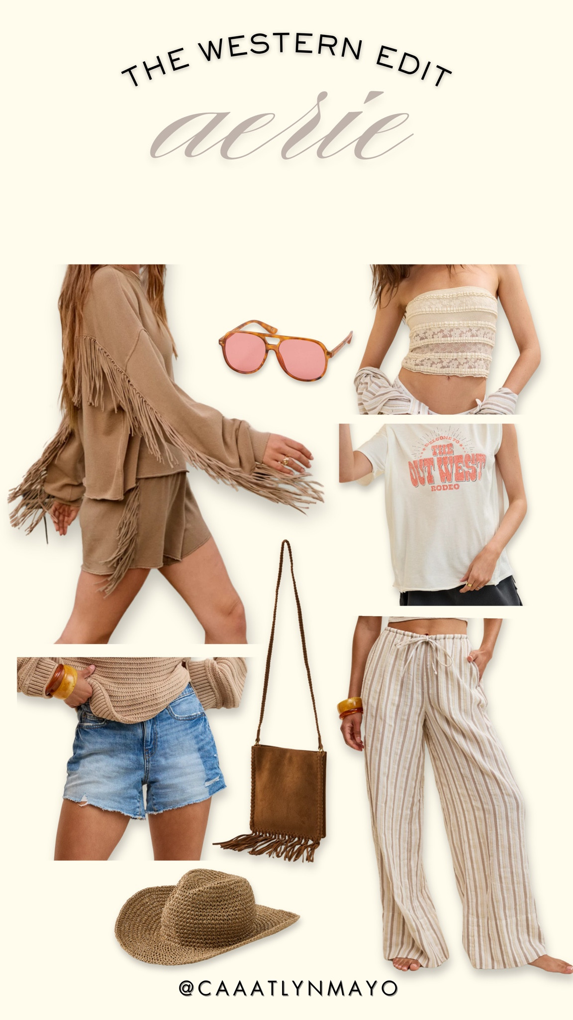 @Aerie the western edit // new arrivals 

#LTKMidsize #LTKFestival #LTKSeasonal