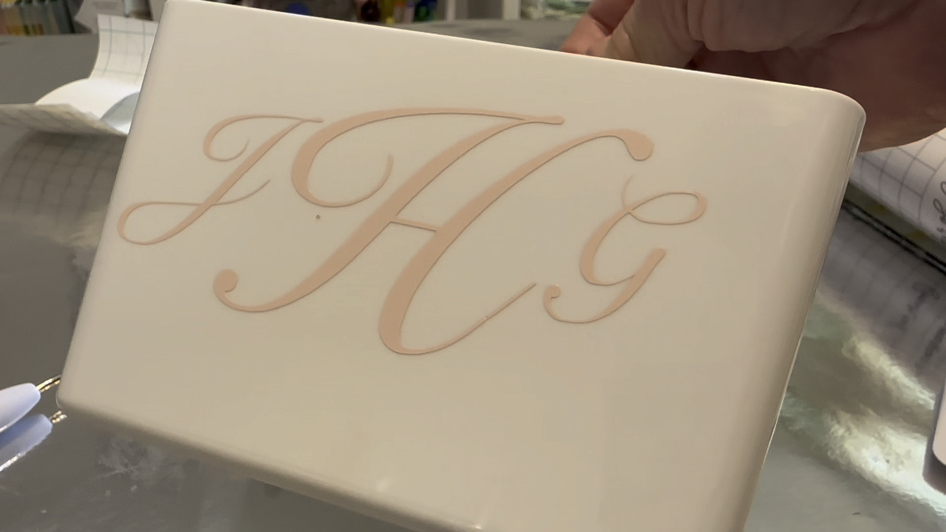 Mother’s Day gift idea! She’ll love this personalized caddy. Make it in minutes with #cricut & #michaelsstores supplies  

#LTKfamily #LTKGiftGuide #LTKVideo