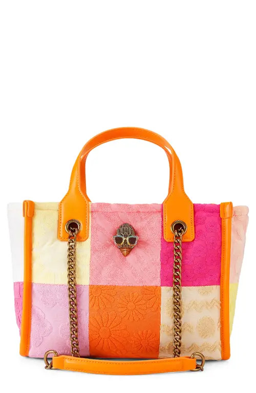 Kurt Geiger London Small Hoxton Shopper Bag in Orange Multi at Nordstrom | Nordstrom