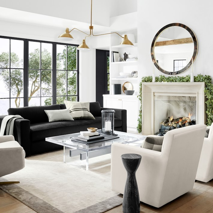 Charlton Chandelier, Grande, Black | Williams-Sonoma