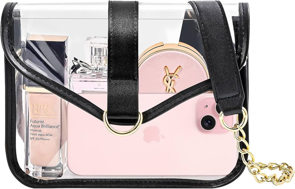 ProCase Clear Purse for Women, Crossbody Handbag Stadium Approved See Through Shoulder Bag for Co... | Amazon (US)