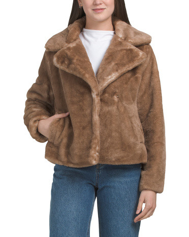 Faux Fur Jacket | TJ Maxx