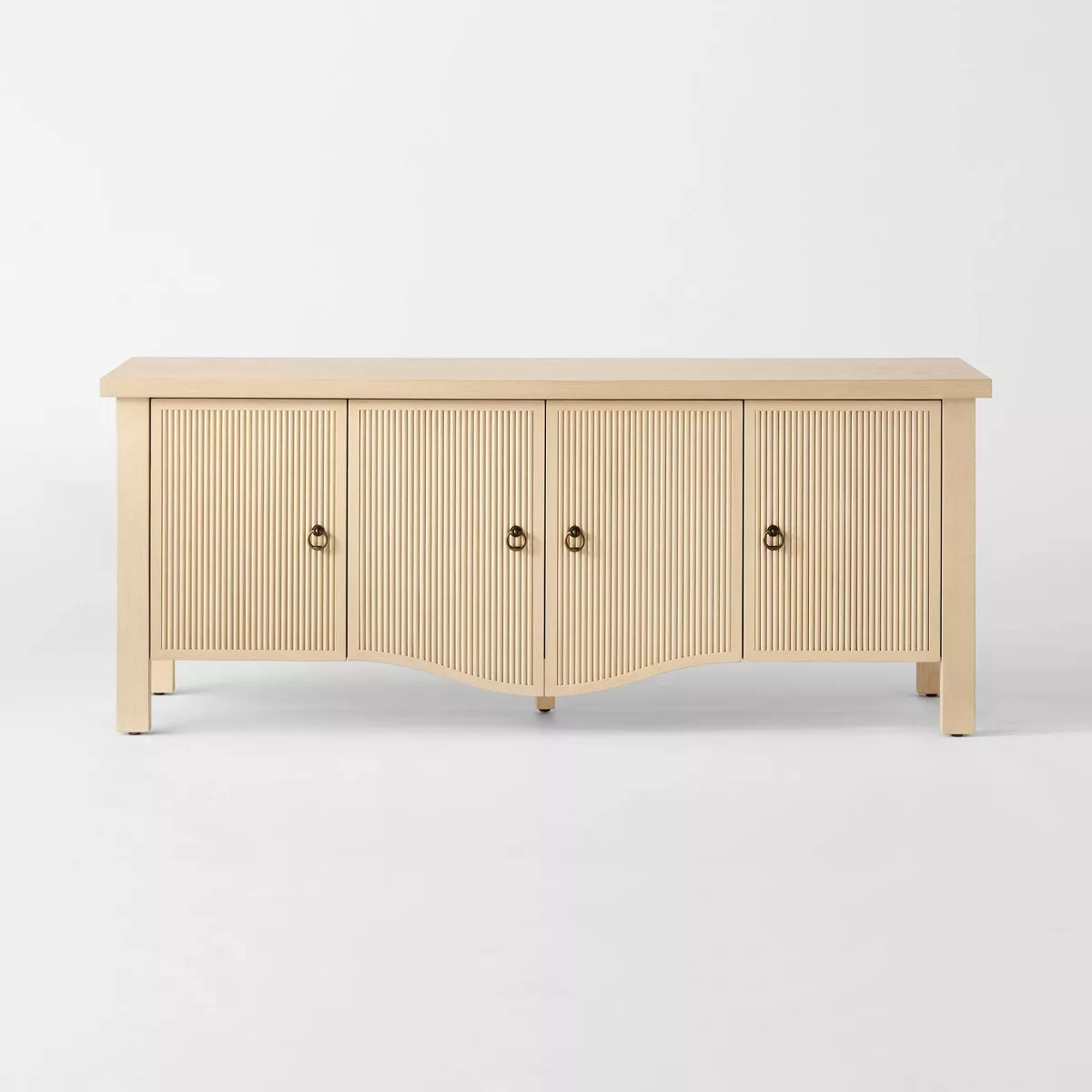 Elder Media Stand Natural - Threshold™ designed with Studio McGee | Target