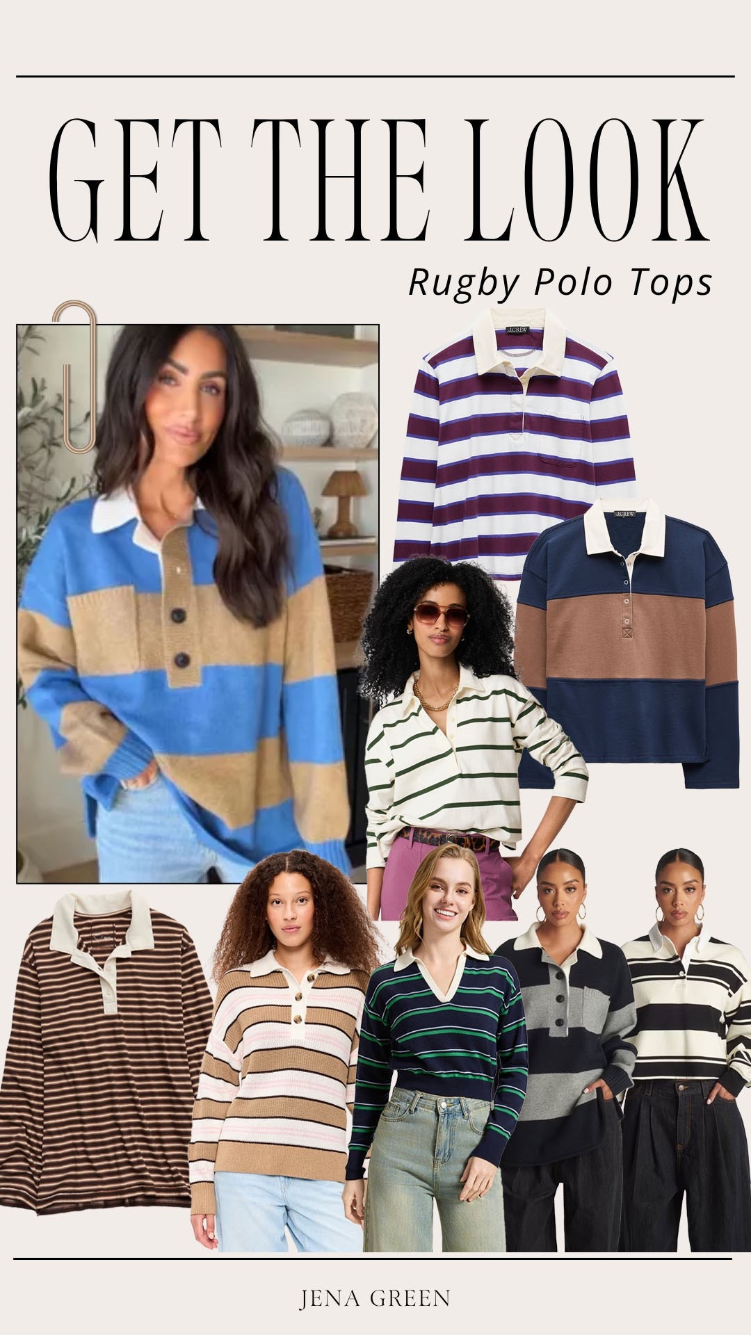 Get the Look Polo rugby Top | Rugby Polo Tops

#LTKSeasonal #LTKootd